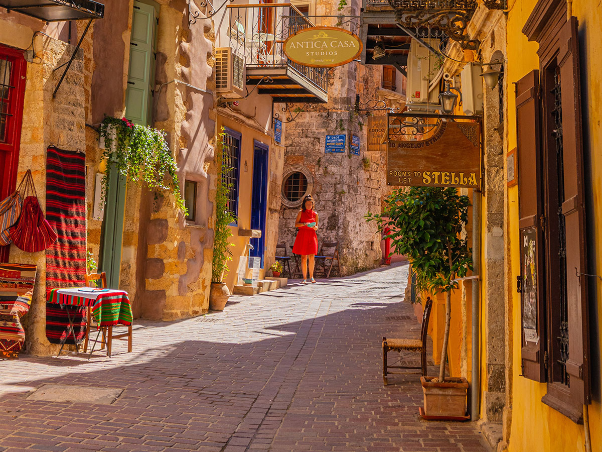 Intimate and cosy streets in the Old Town