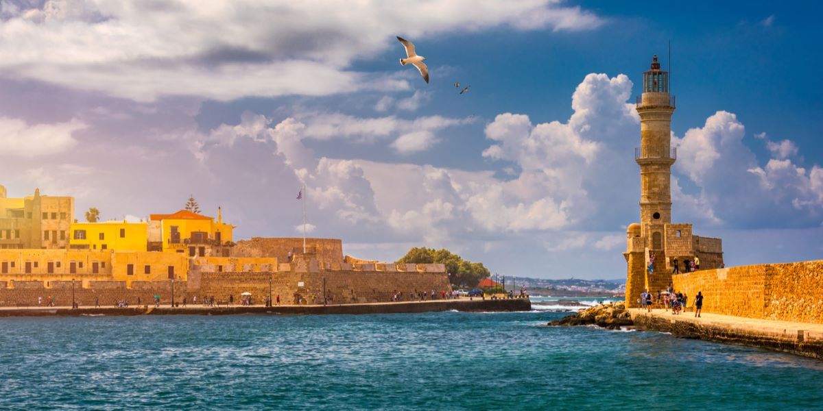 Chania's Lighthouse - One of Crete's Famous Landmarks