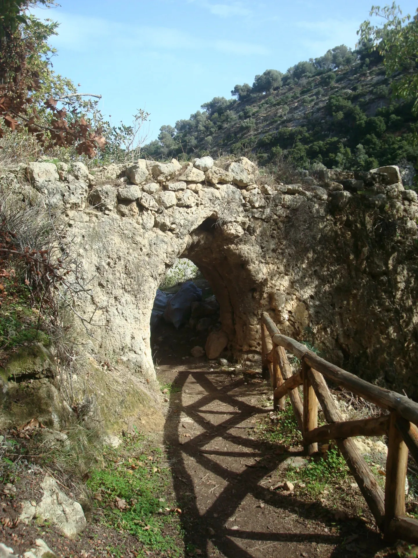 Archway in the Gorge of Mili